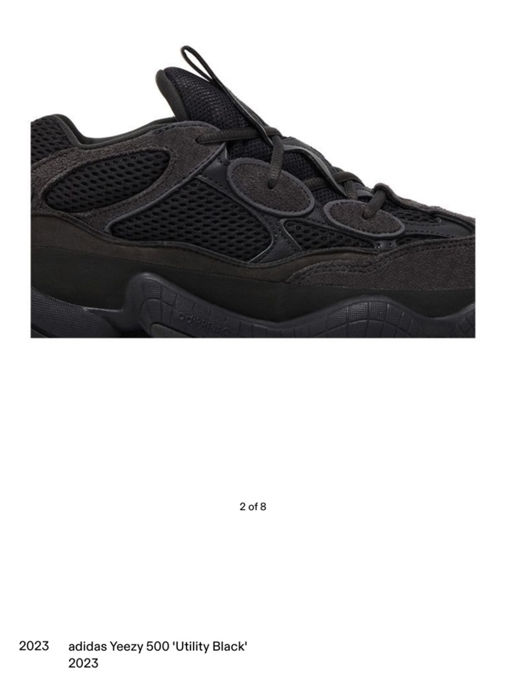 Adidas yeezy 500 ‘utility black’ - Picture 9 of 9